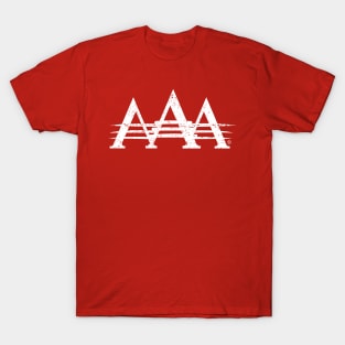 AAA - Lucha libre grunge design T-Shirt